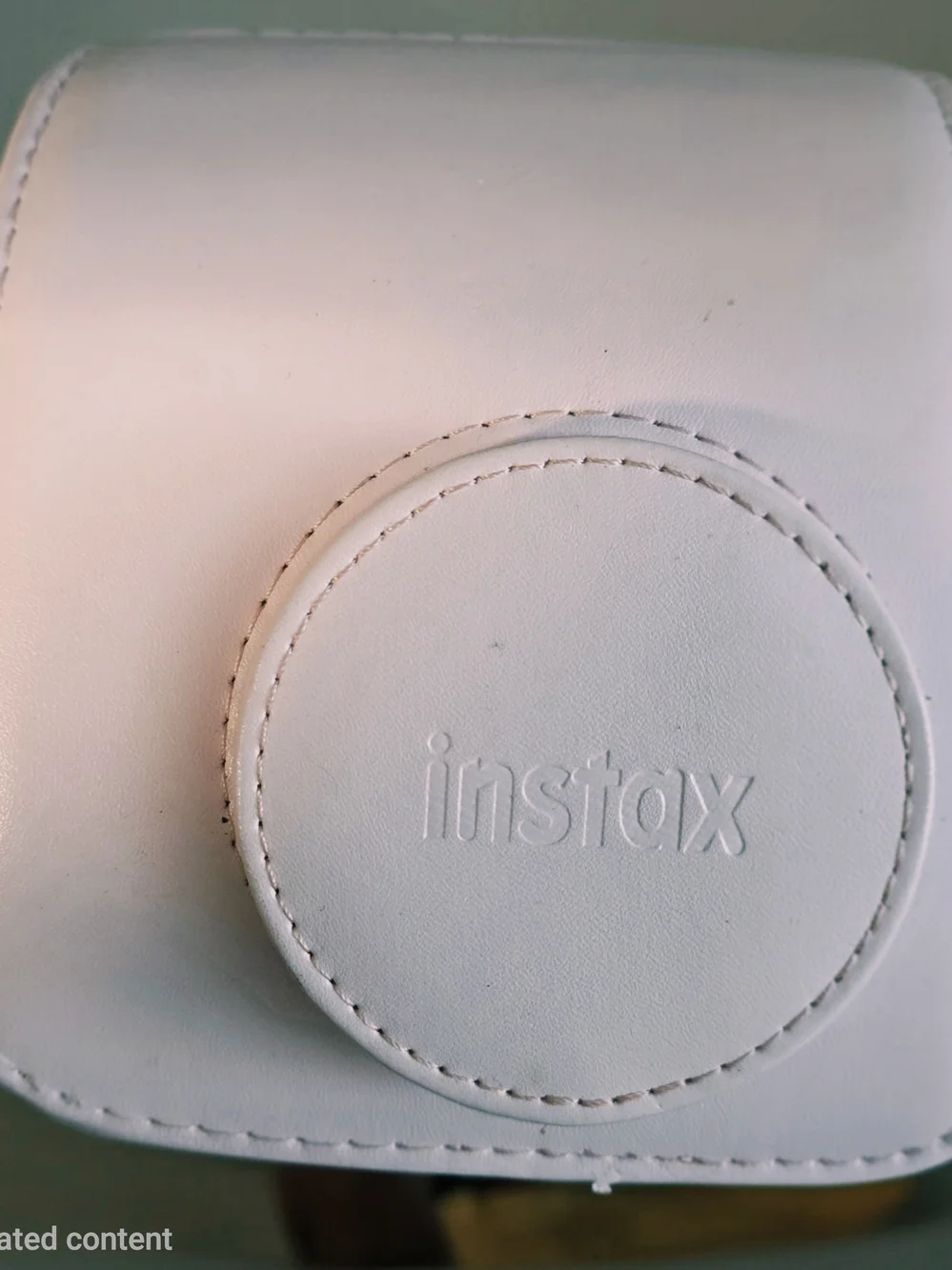 Fujifilm Instax Mini Camera Case in Light Pink